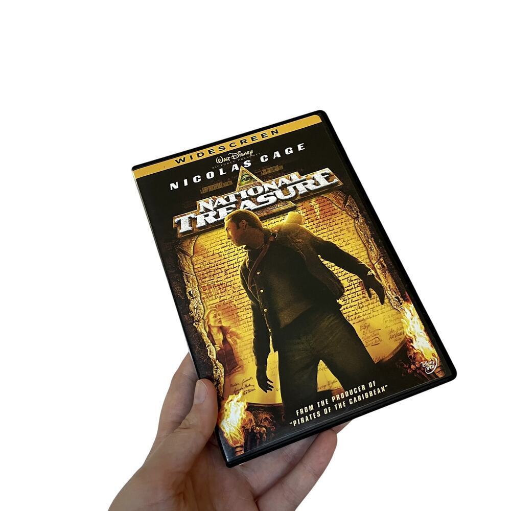 DVD National Treasure Nicholas Cage‎ movie adventure
